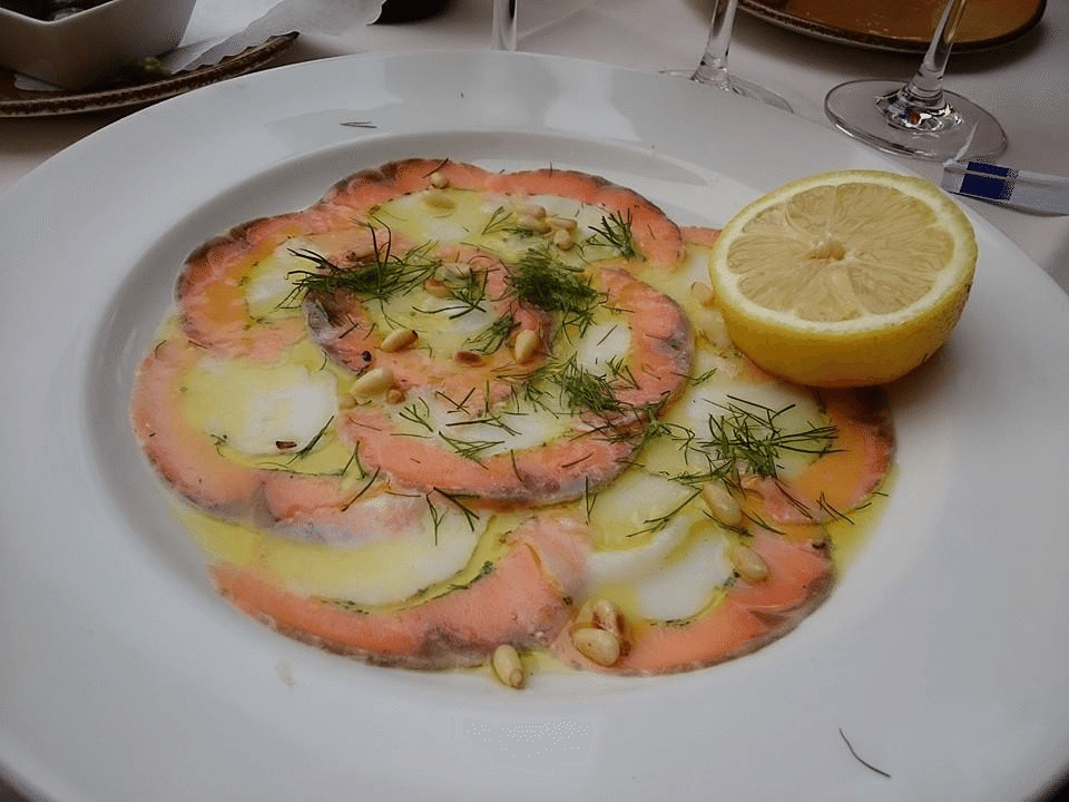 フィシュカルパッチョは美味かった