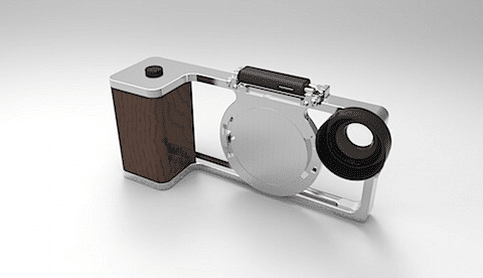 Sony DSC-QX100 用ブラケット試作品