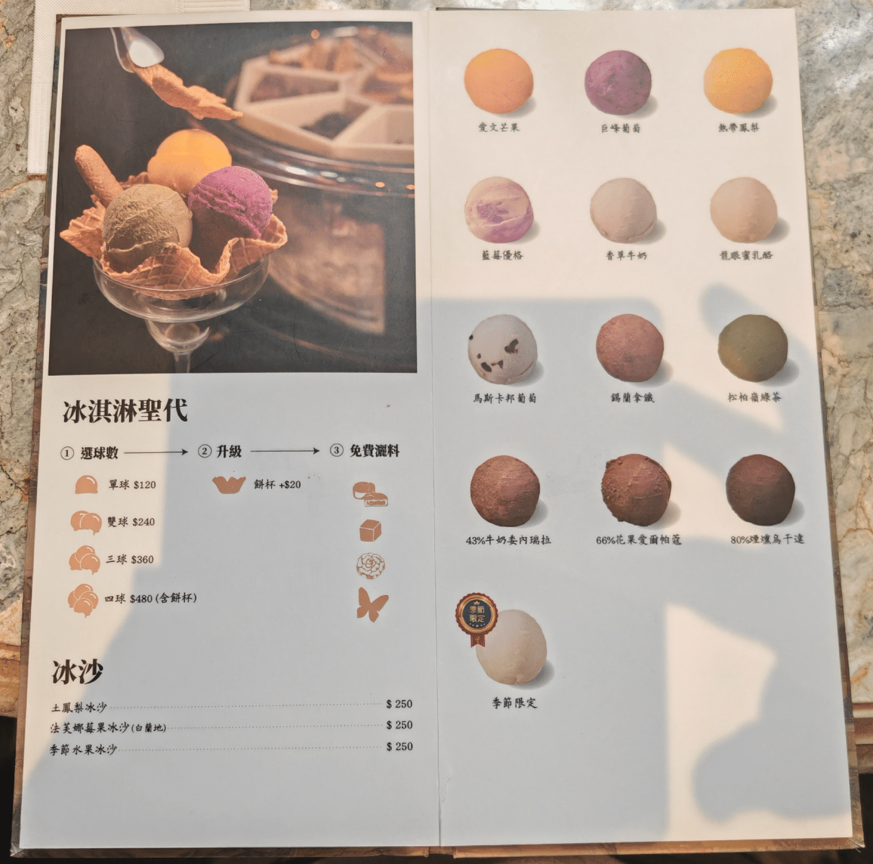 ここから2つ選べます