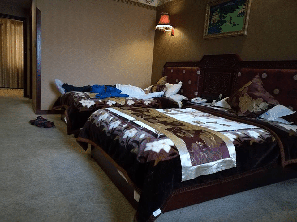 荷物を部屋に入れただけでへたばる私